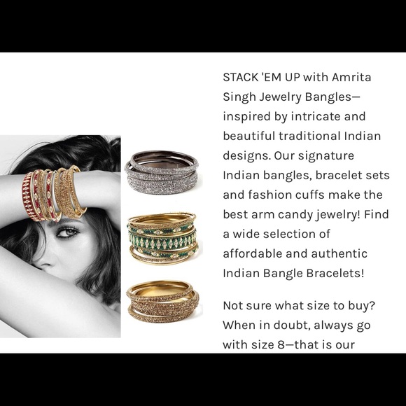 Amrita Singh bracelets - Picture 4 of 5